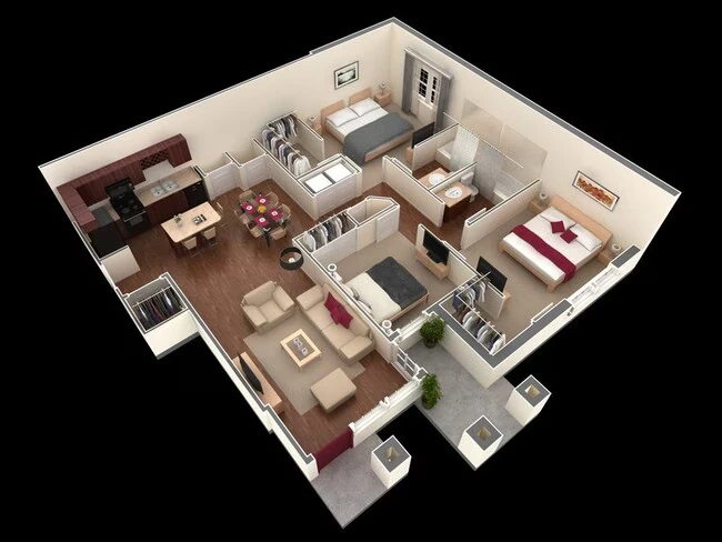 3x2 C1G 05110 floor plan